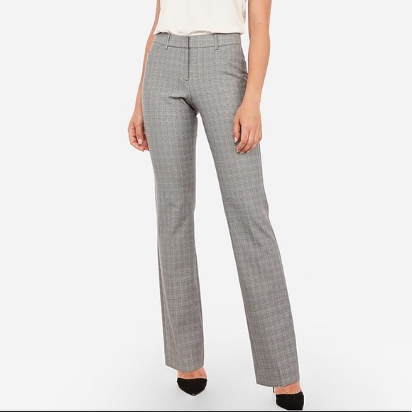 Express Houndstooth Columnist Pants - Picture 1 of 5